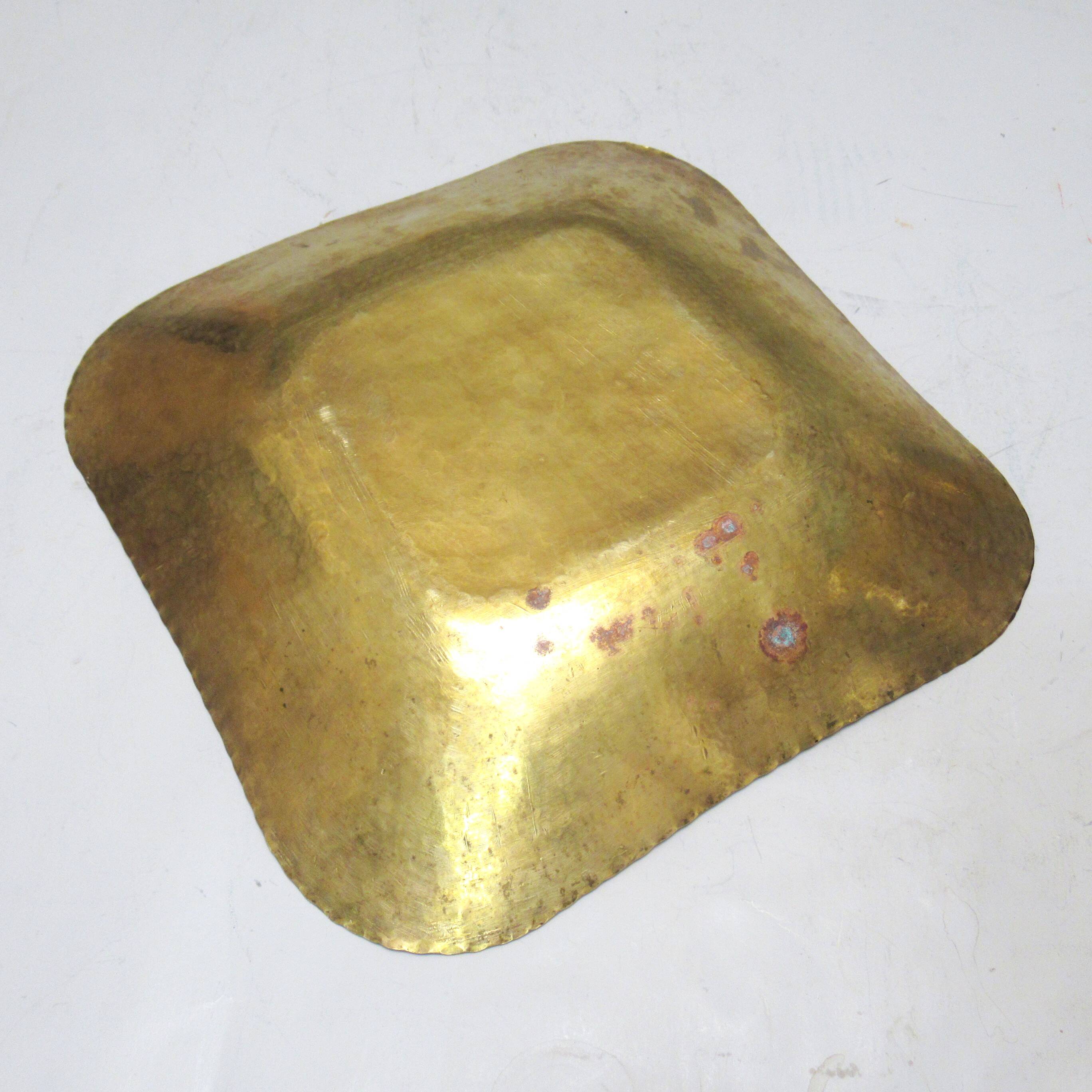Art Deco brass cup