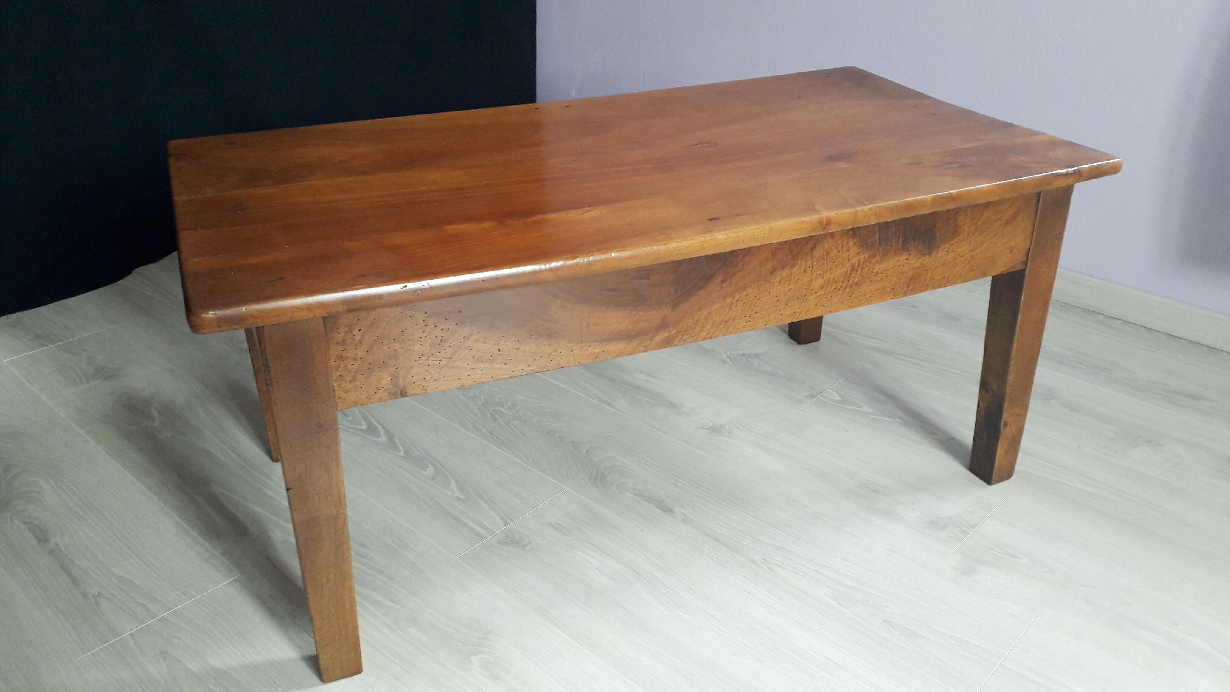 19th century rustic coffee table