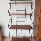 Wrought iron shelf