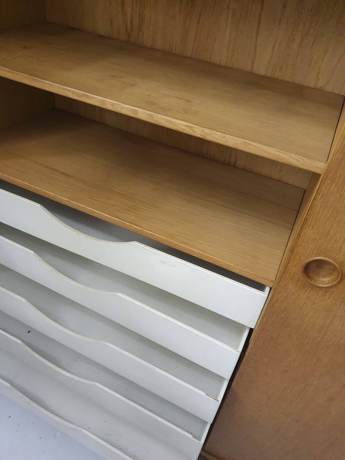Borge Mogensen for Karl Andersson light oak cabinet, Denmark 1950's