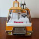 old truck sheet metal crane Sanson Junior Rico Espana 70s