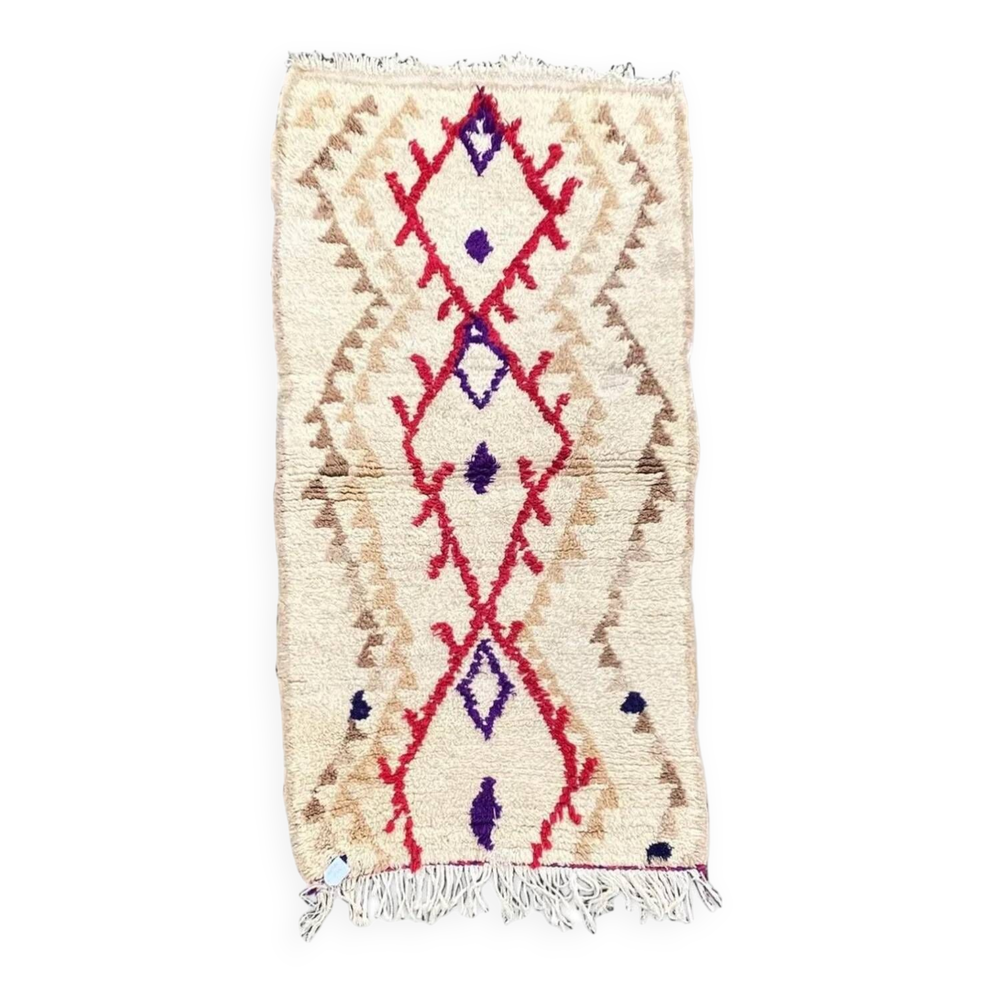 Berber carpet beni ouarain