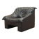 Fauteuil en cuir, design italien, années 1960, production : Italie