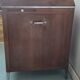 Vintage wooden desk box / or bathroom furniture
