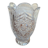 Bohemian crystal vase