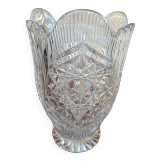 Vase cristal de bohème