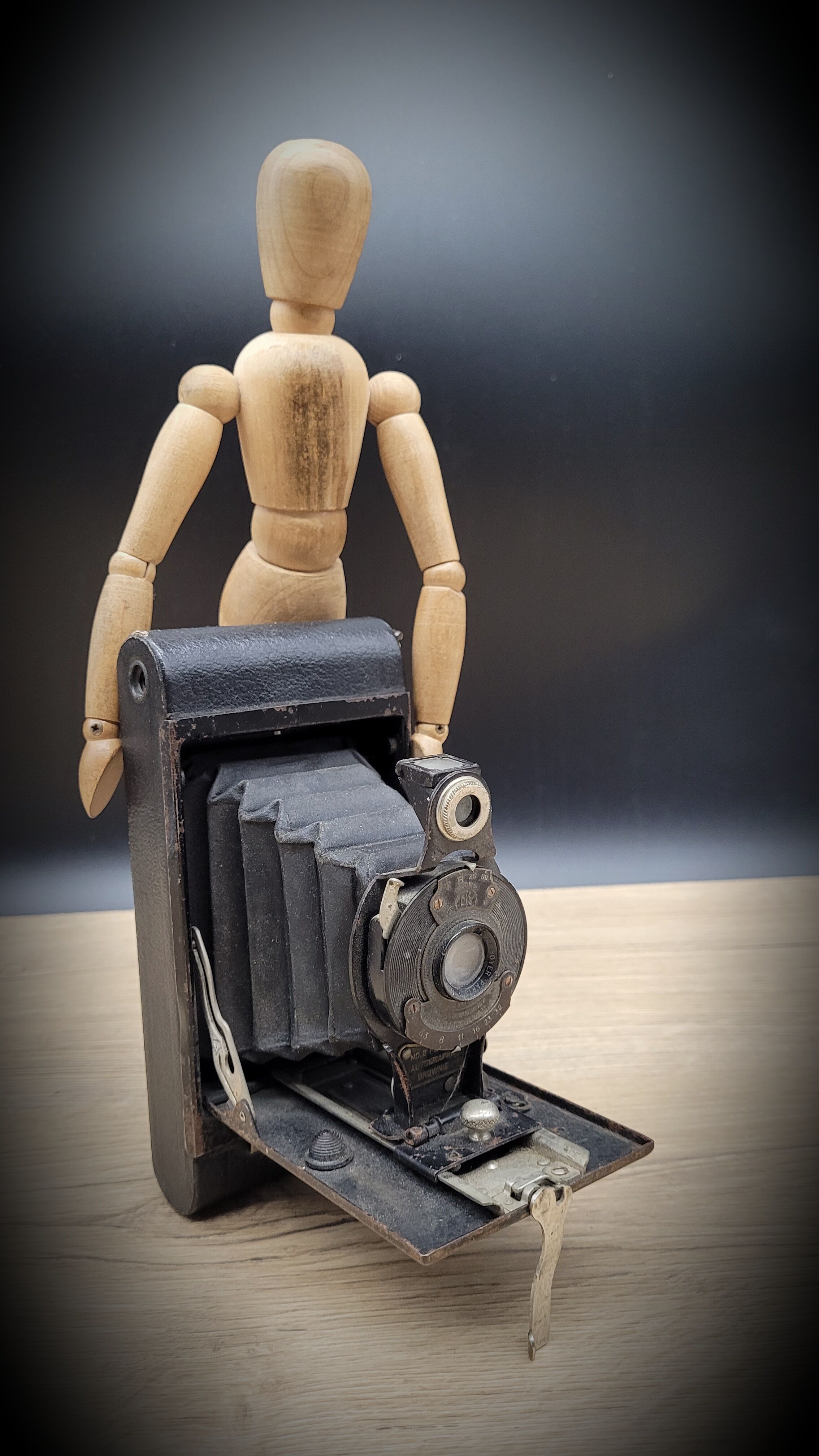 Bellows Folding Camera