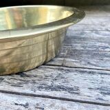 Golden brass basin