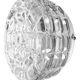 Vintage Glass Wall or Ceiling Light, 1970s