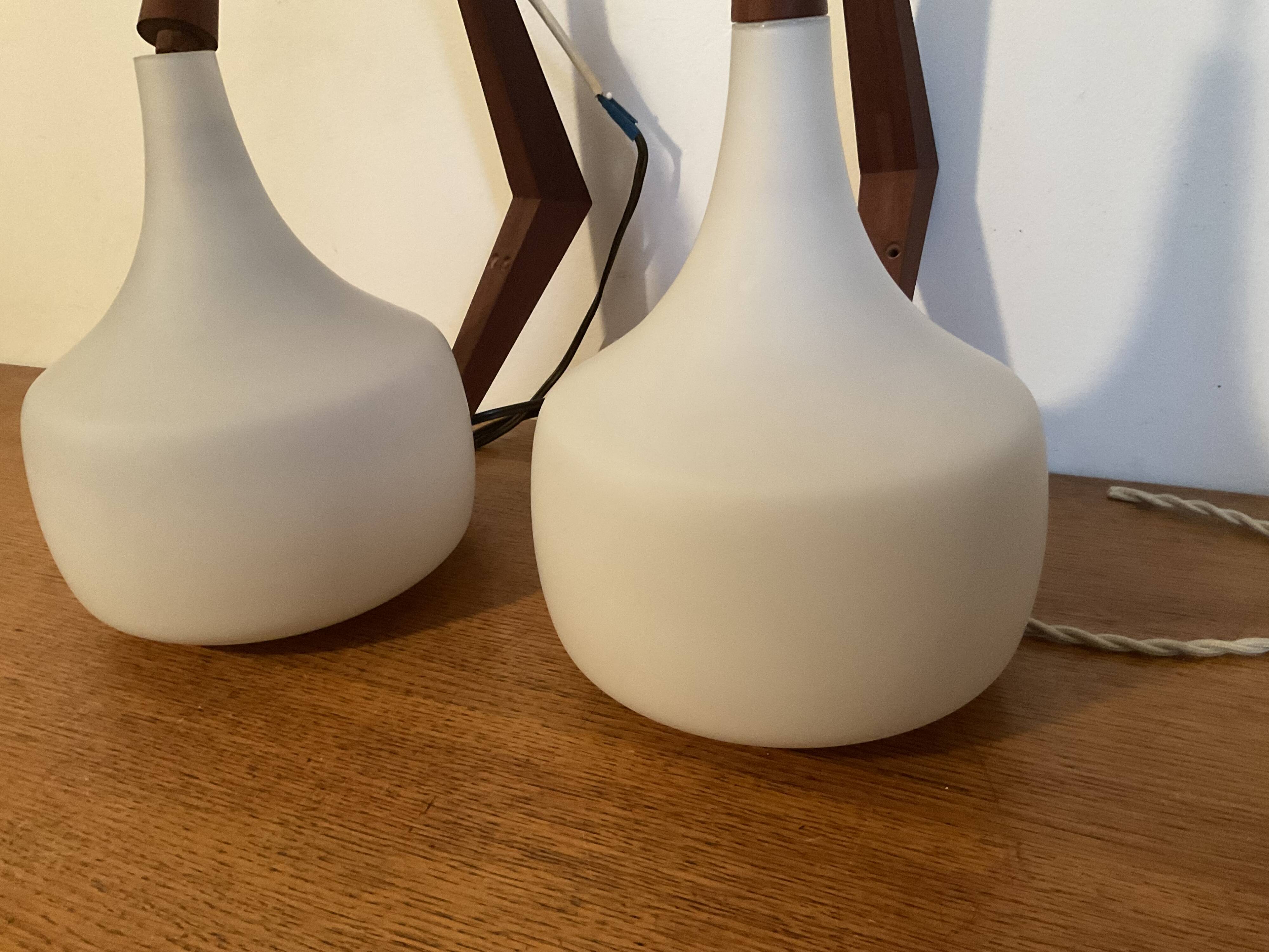 Paire d’appliques scandinaves