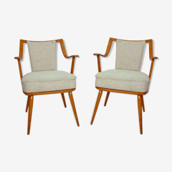 Set of 2 German armchairs from Casala, 1950
