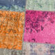 Puzle style vintage rug 354x255cm