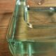 Ashtray glass paved Art deco
