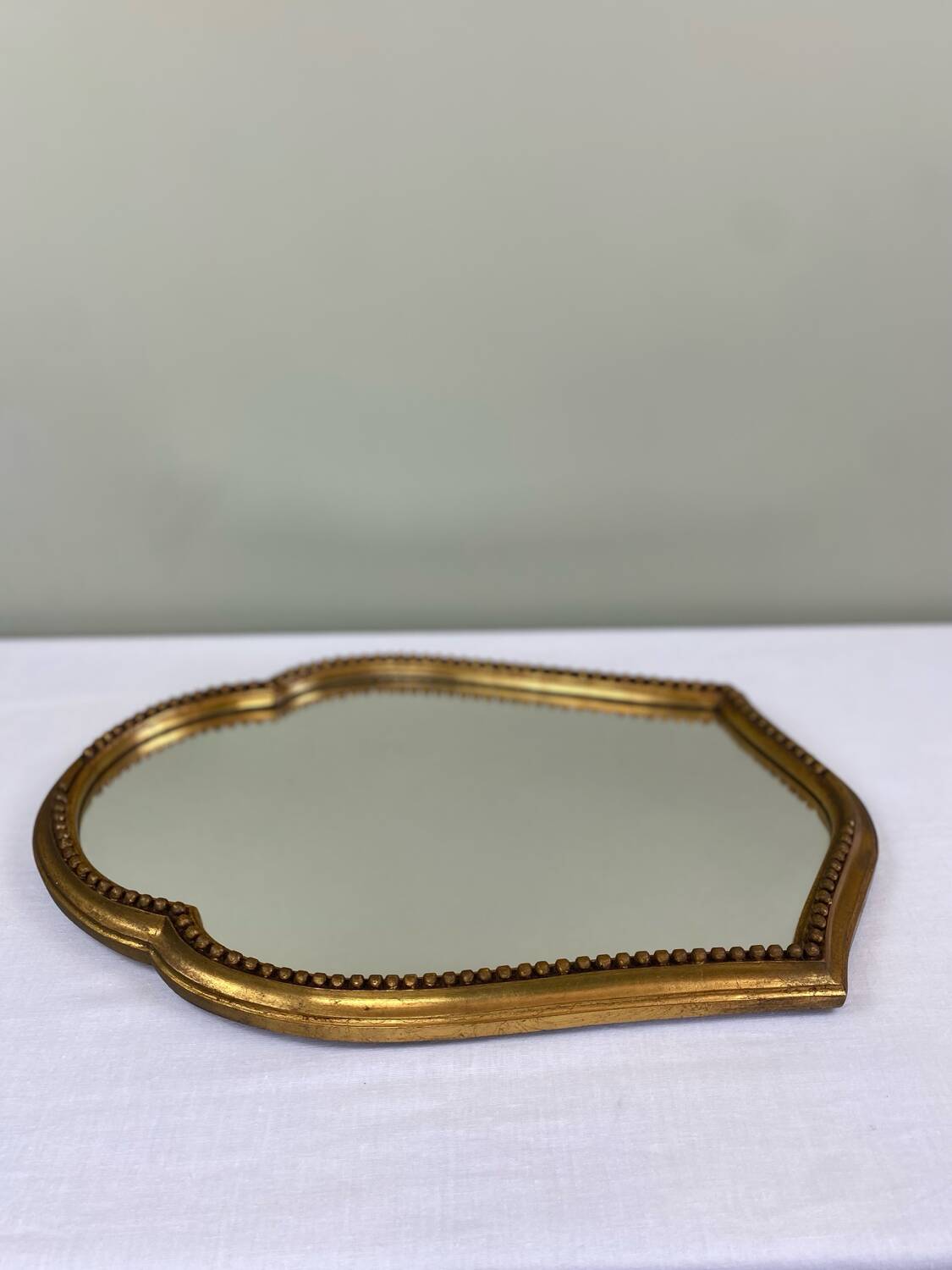 Miroir ancien doré