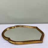 Miroir ancien doré