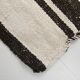 6x7 Beige & Brown Vintage Kilim Rug,  177x219Cm