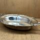 Silver metal basket