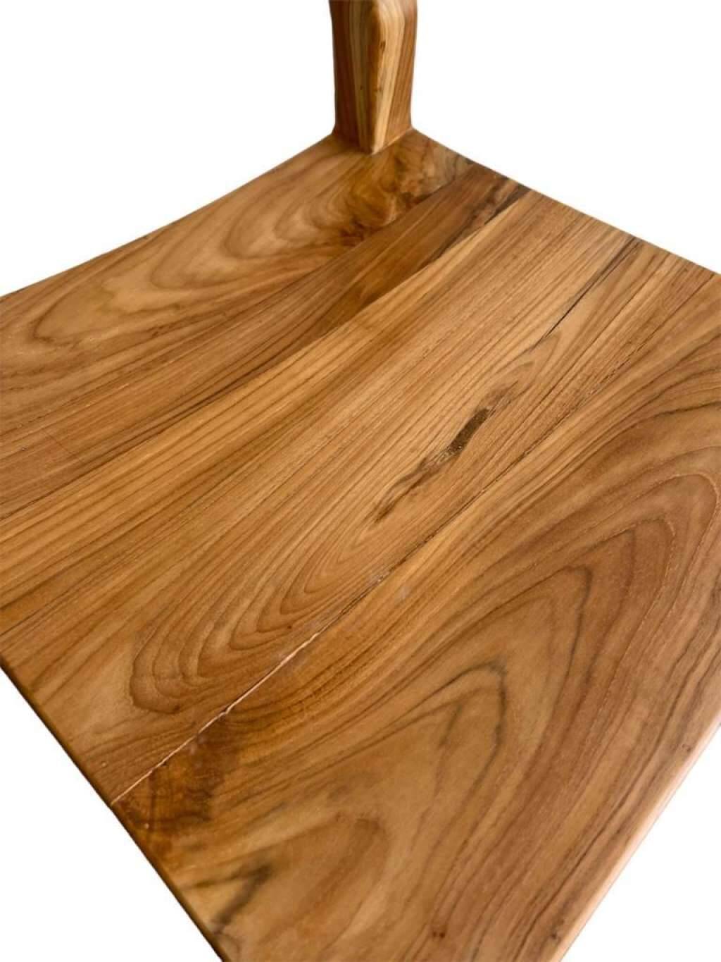 Tabouret de cuisine / tabouret de bar en bois wabisabi rétro (plusieurs)