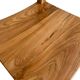 Retro wabisabi wood kitchen stool / bar stool (multiple)