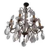 Crystal cage chandelier