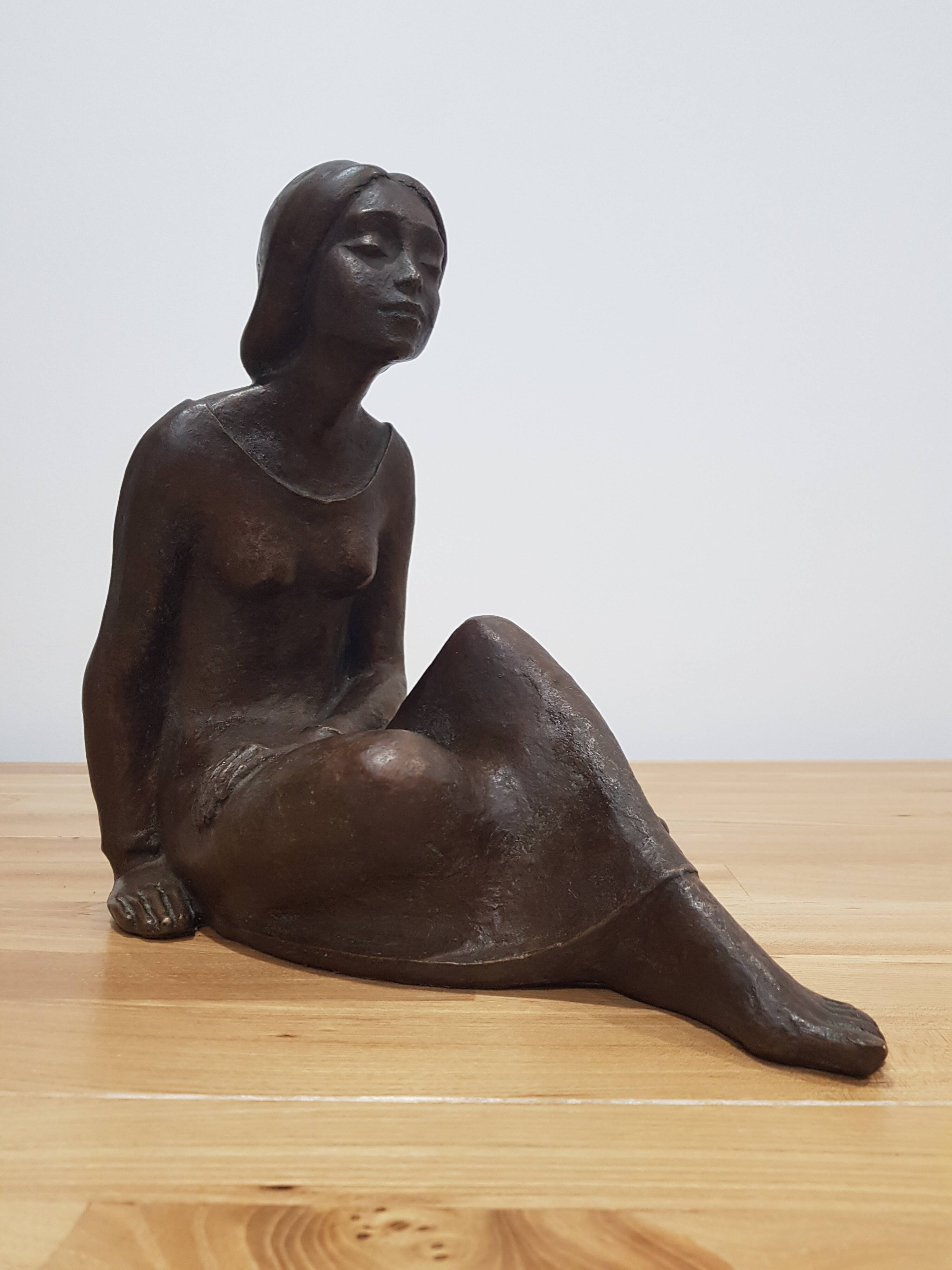 Achatit, woman figurine, Germany, 1960s/1970s.