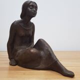 Achatit, woman figurine, Germany, 1960s/1970s.