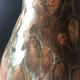 Vintage ceramic lamp base signed Dechamps