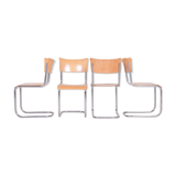 Set of four mart stam dining chairs - 1930s