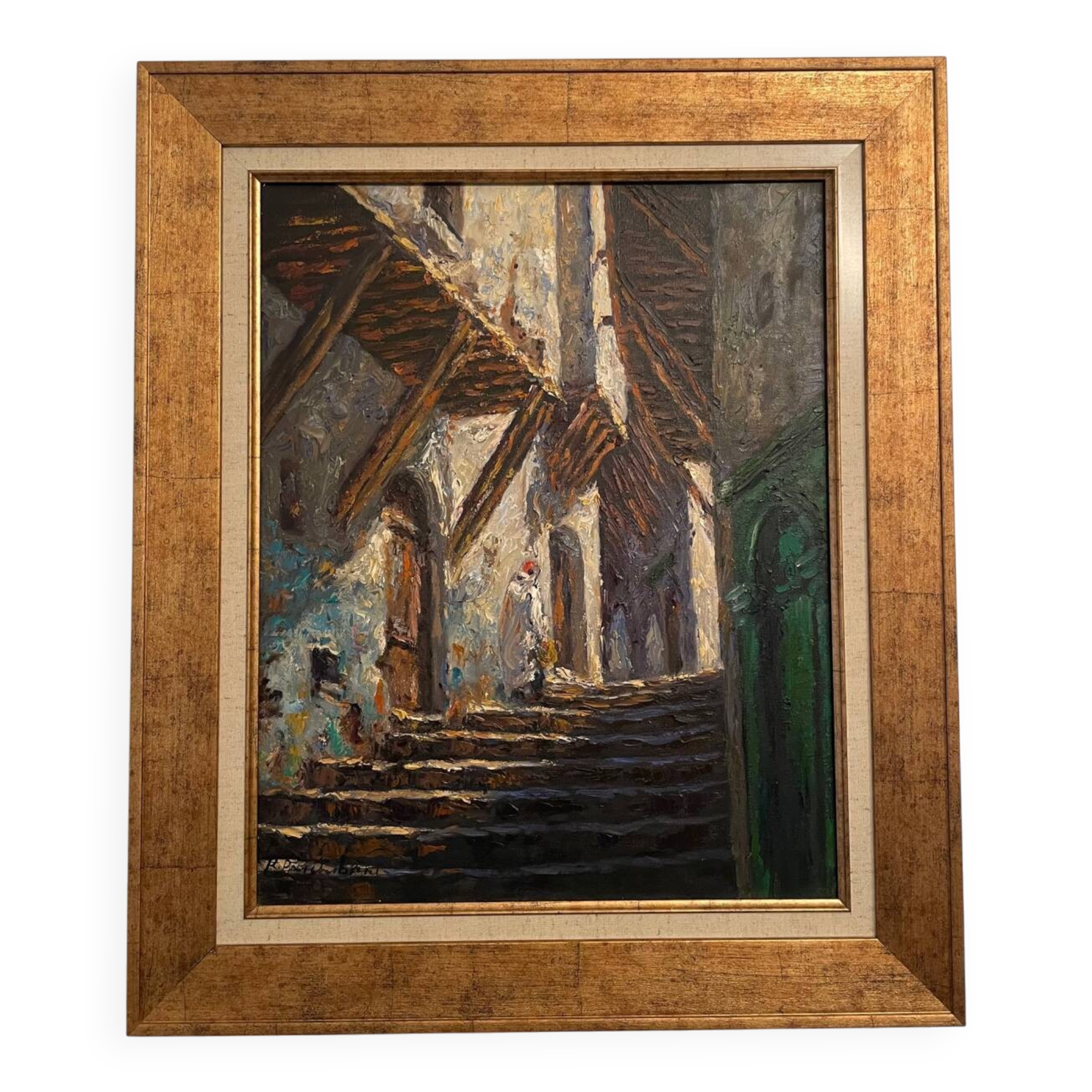 Painting "Life in the Ksar"