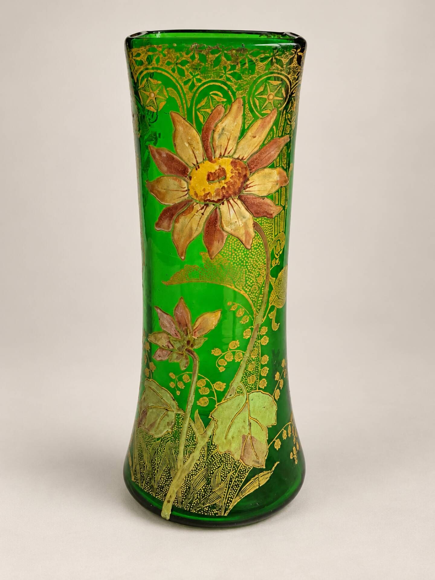 Legras Montjoye vase model Belfort Art Nouveau circa 1900