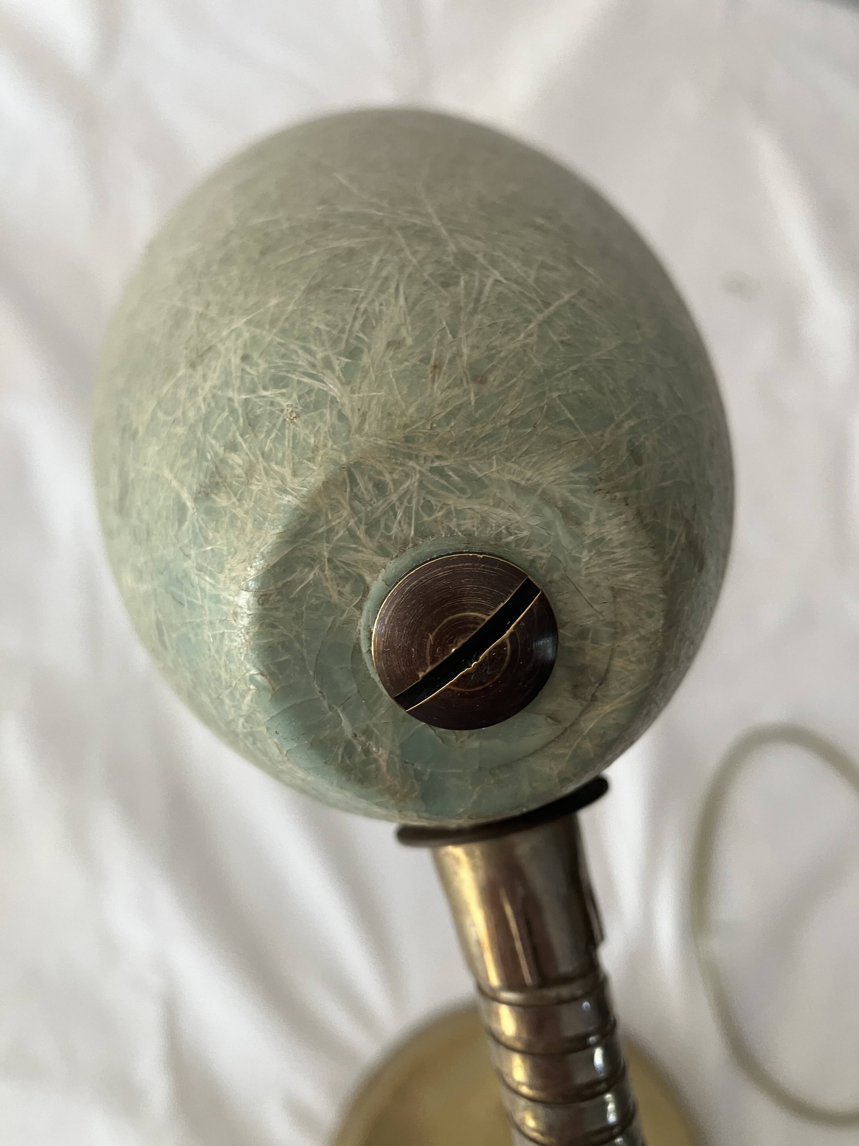 Lampe années 60 fibre de verre
