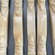 12 carved knife rests Africanist TRIBAL ART period A