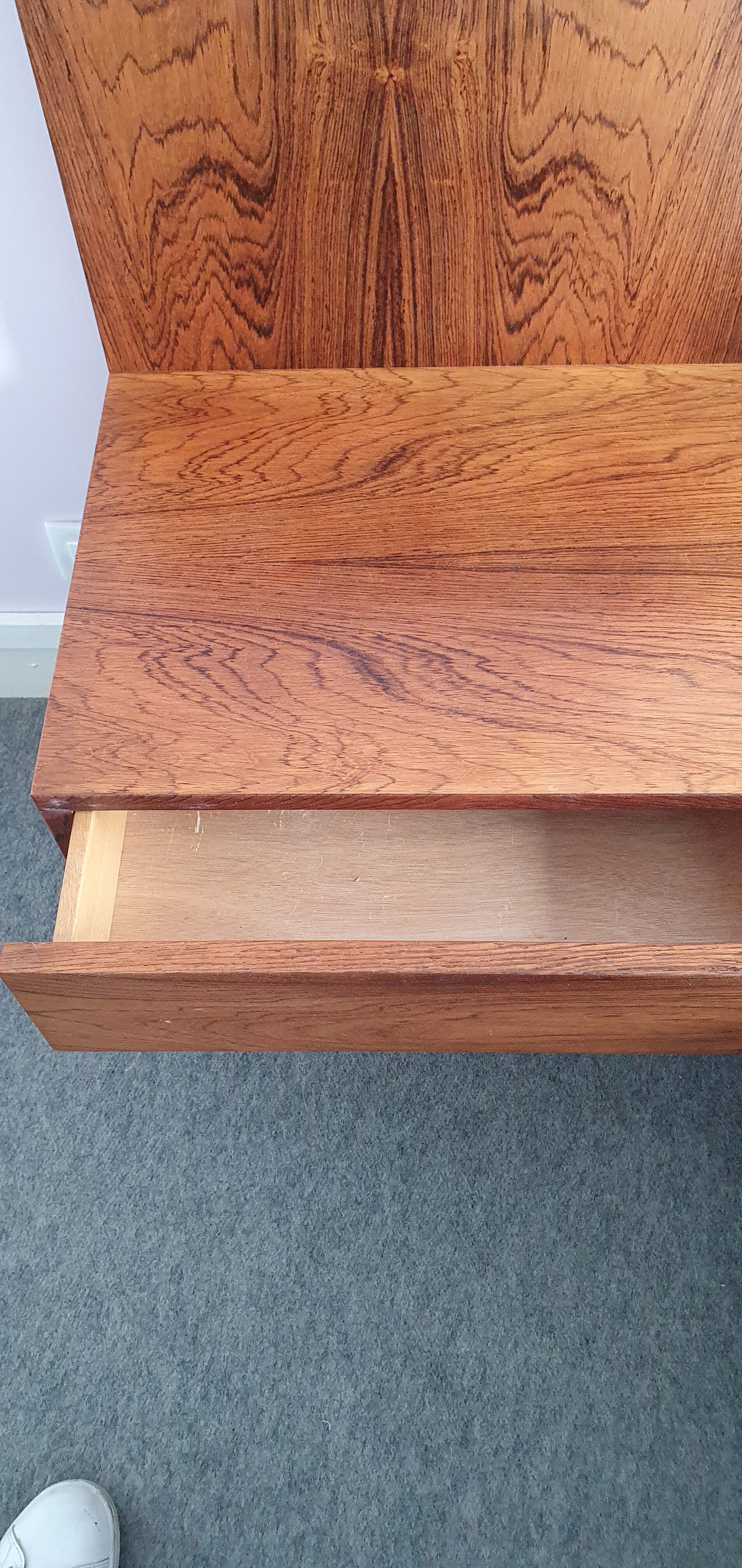 Full room, headboard and dresser