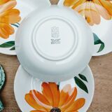4 assiettes creuses Gien