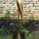 Floor lamp by René Broissand in bronze circa 1970