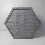 Rattan bamboo side table