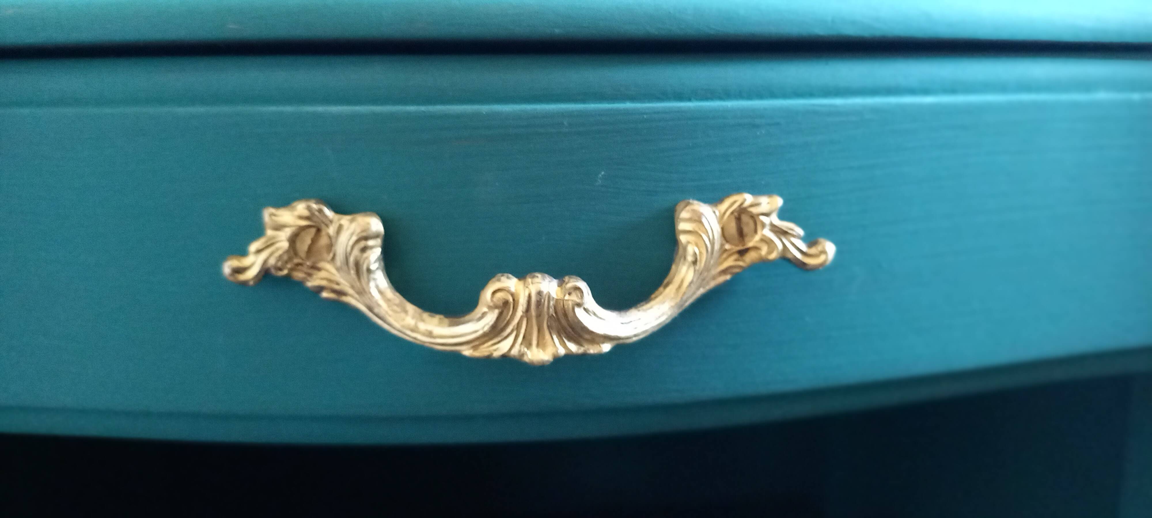 Pair of antique bedside tables