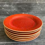 Dessert plate Jars Tange orange