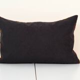 Ikat velvet pillow cover