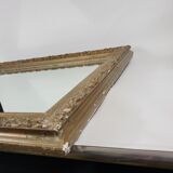 Gilded wooden mirror Napoleon III