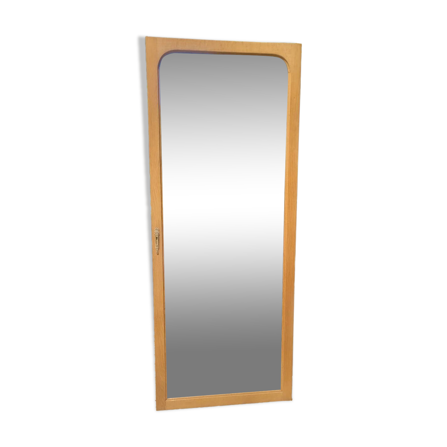 Renovated antique bevelled mirror