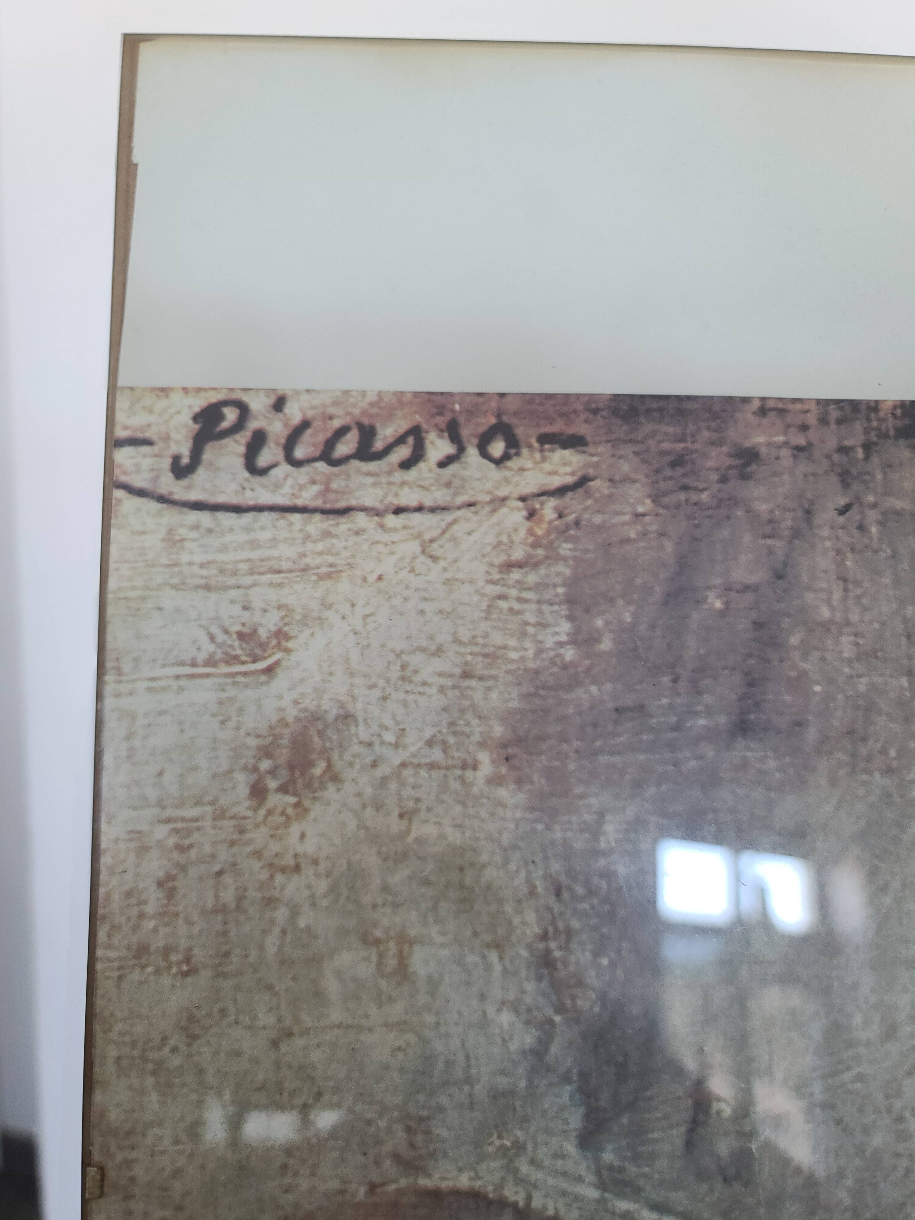 Framed Picasso Reproduction