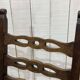 Suite de 6 chaises anglaises 19ème en chêne