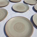 Set 17 plates Niderviller model Pierre