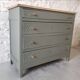 Large solid oak chest of drawers
