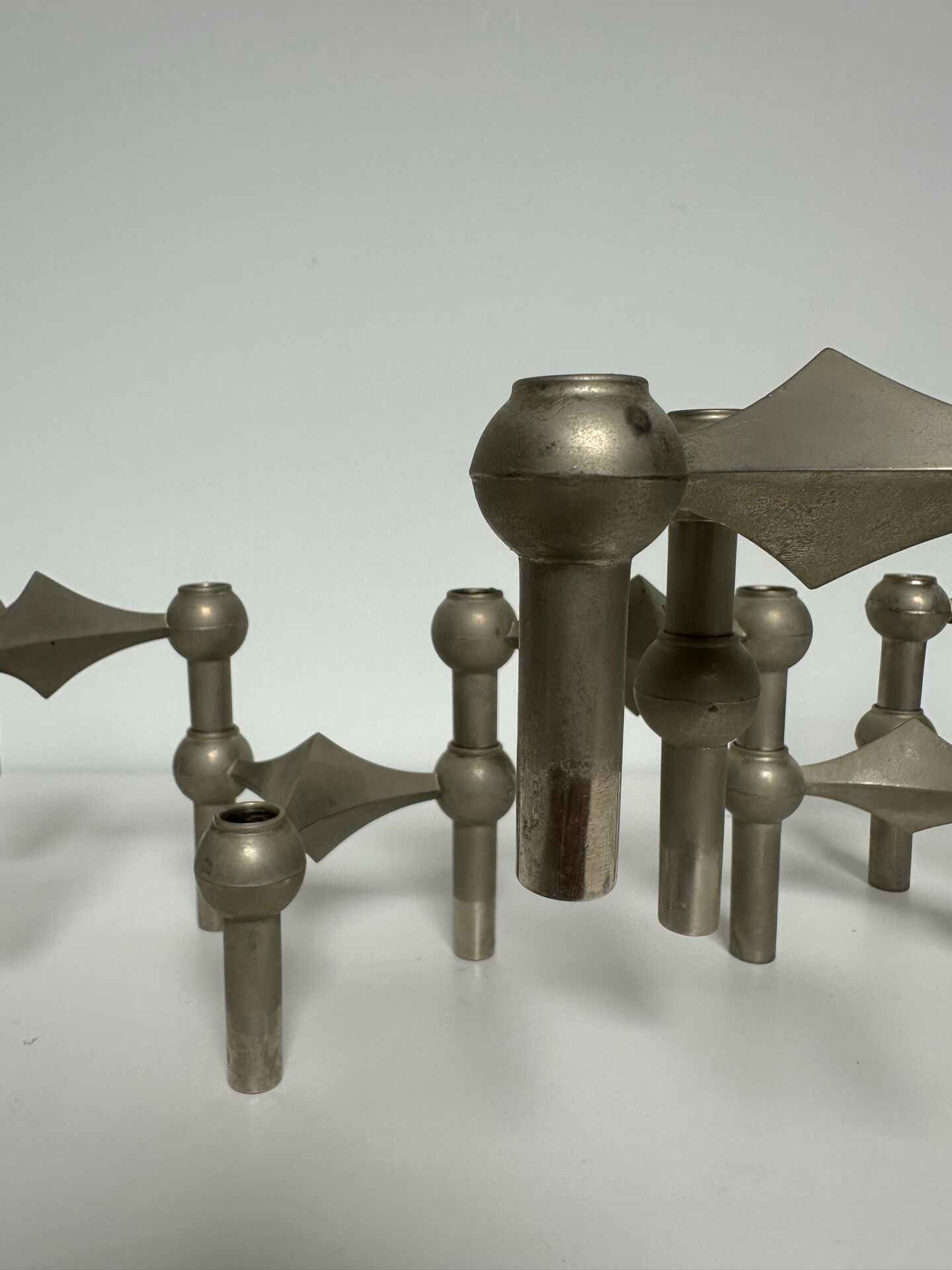 6 Nagel S22 candle holders, vintage