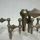 6 Nagel S22 candle holders, vintage
