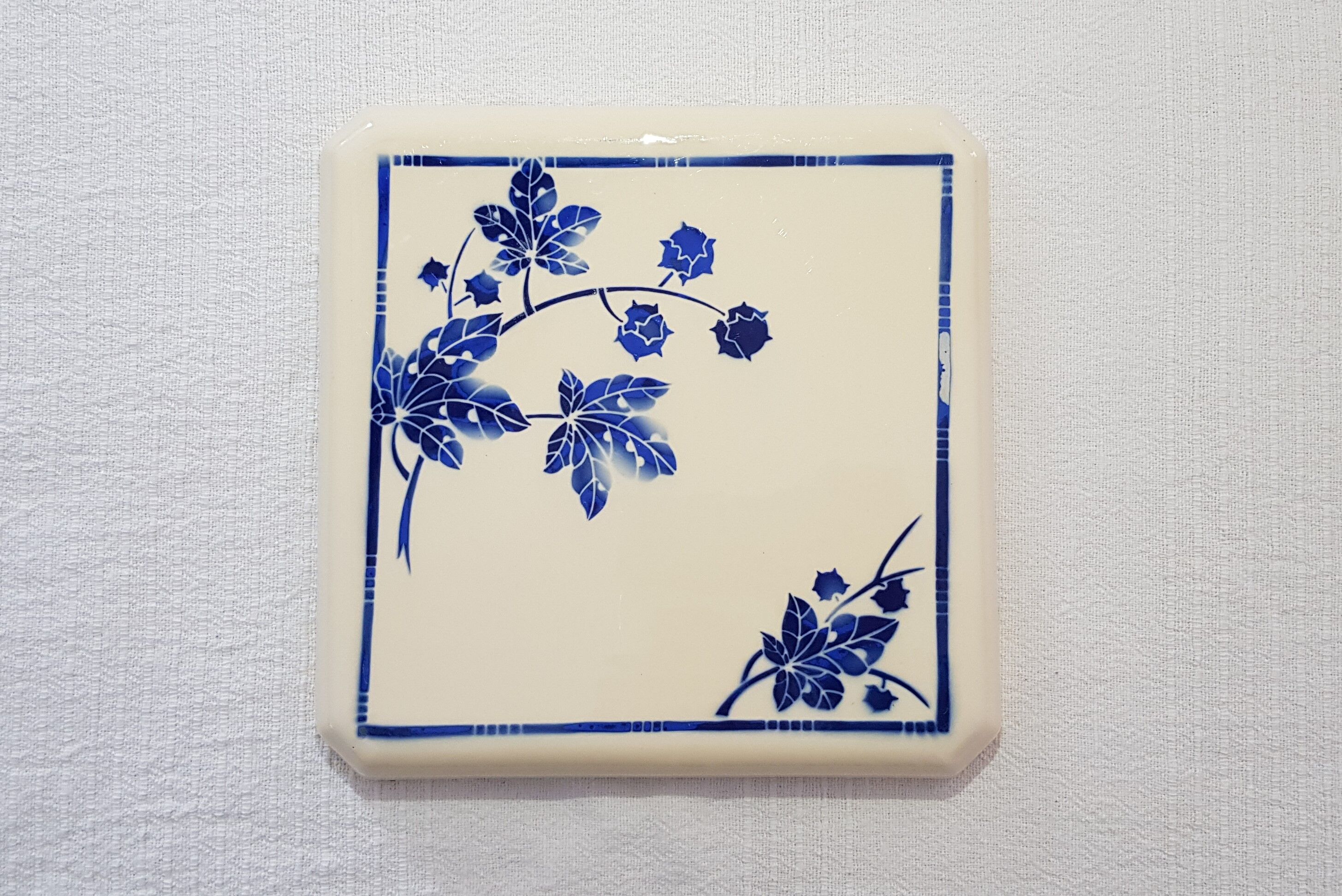 Badonviller earthenware underside Yamarisa model - Antique French Vintage