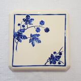 Dessous de plat en faïence de Badonviller modèle Yamarisa - Antique French Vintage