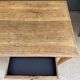 Oak farmhouse table